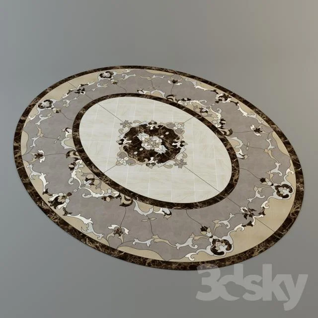 Individual panels floor